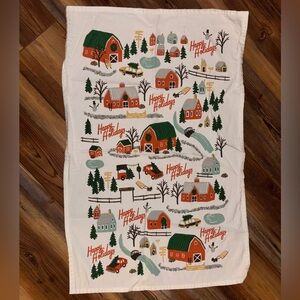 Rifle Paper Co Holiday Tea Towel
